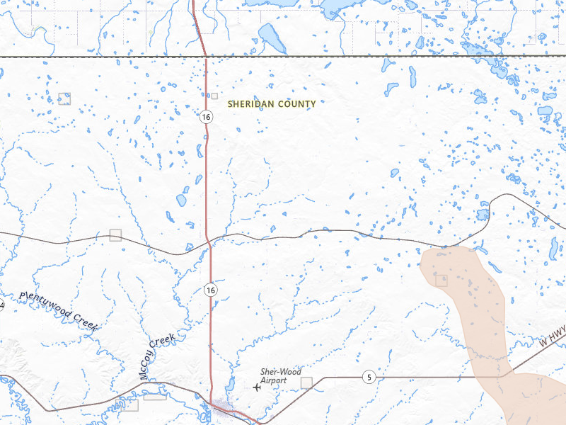 Radar-estimated hail-size map of the storm over Raymond, MT on Jun 27, 2026