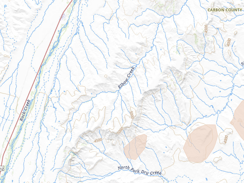 Radar-estimated hail-size map of the storm over Roberts, MT on Jun 27, 2026