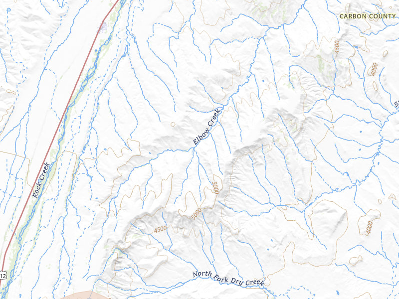 Radar-estimated hail-size map of the storm over Roberts, MT on Jul 8, 2026