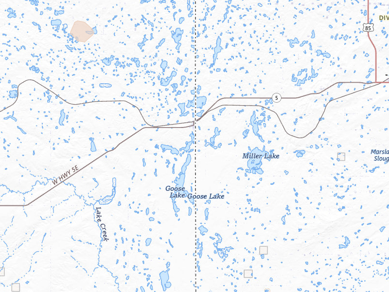 Radar-estimated hail-size map of the storm over Westby, MT on Jul 14, 2026