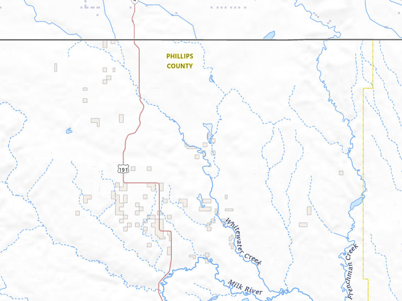 NEXRAD radar-signature map of the hail storm over Whitewater, MT on Sep 2, 2026