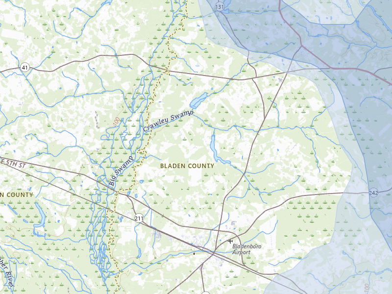NEXRAD radar-signature map of the hail storm over Bladenboro, NC on Aug 20, 2026