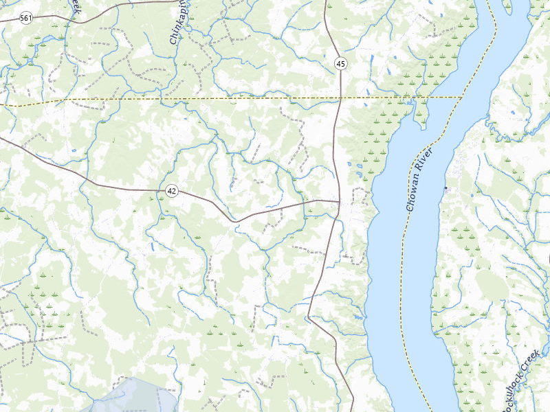 NEXRAD radar-signature map of the hail storm over Colerain, NC on Jul 28, 2026