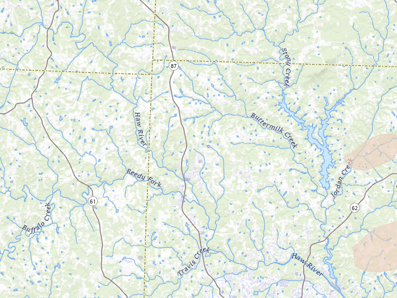 Radar-estimated hail-size map of the storm over Elon, NC on Jul 20, 2026