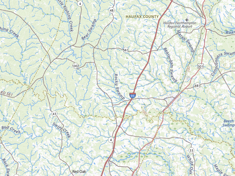 NEXRAD radar-signature map of the hail storm over Enfield, NC on Aug 20, 2026