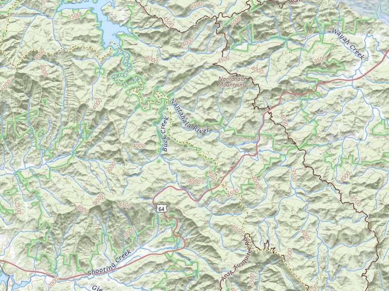 NEXRAD radar-signature map of the hail storm over Franklin, NC on Aug 17, 2026