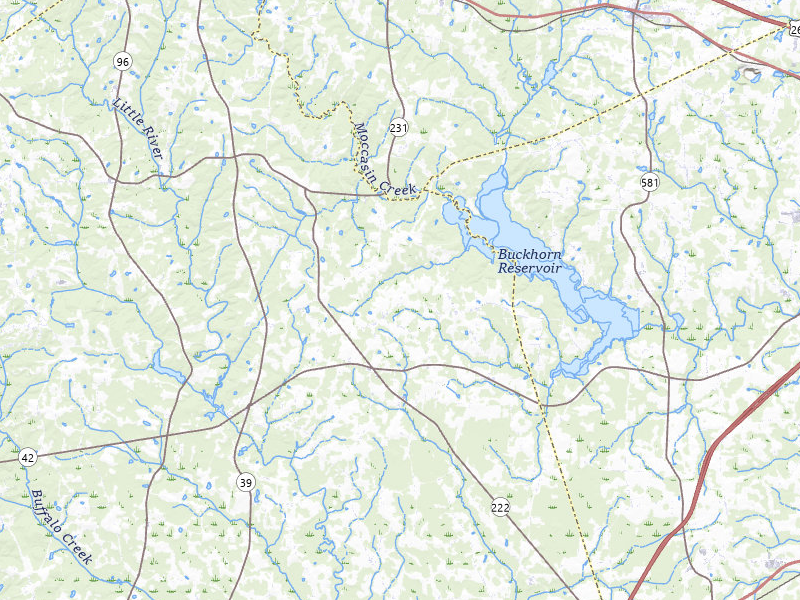 NEXRAD radar-signature map of the hail storm over Middlesex, NC on Jul 28, 2026