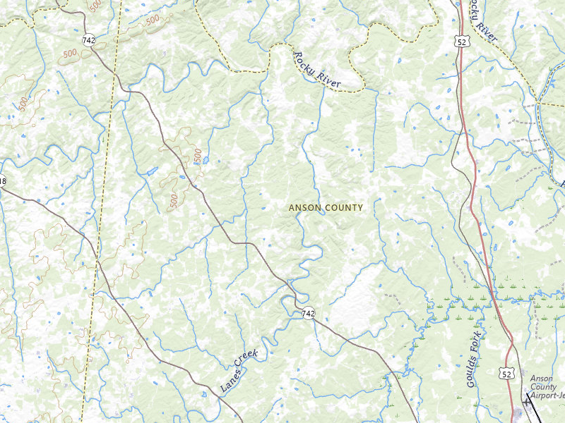 NEXRAD radar-signature map of the hail storm over Polkton, NC on Jul 10, 2026
