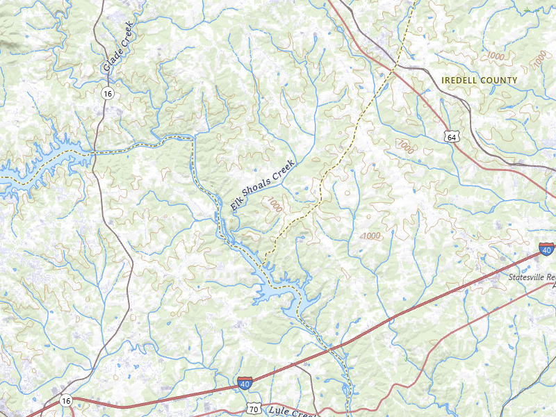 NEXRAD radar-signature map of the hail storm over Stony Point, NC on Sep 4, 2026