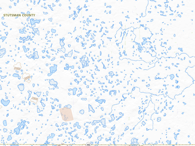Radar-estimated hail-size map of the storm over Jud, ND on Aug 11, 2026