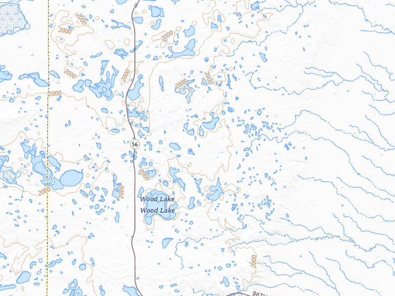 Radar-estimated hail-size map of the storm over Kulm, ND on Jun 27, 2026