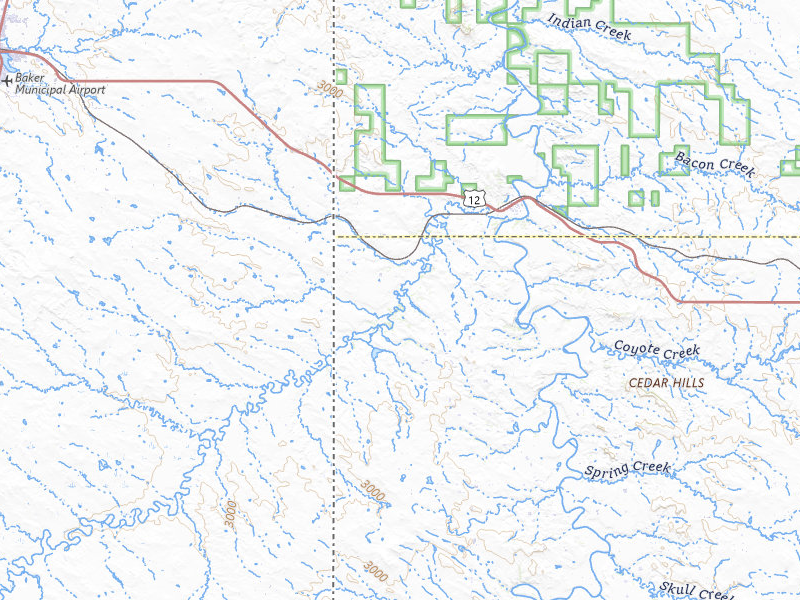 NEXRAD radar-signature map of the hail storm over Marmarth, ND on Jul 2, 2026