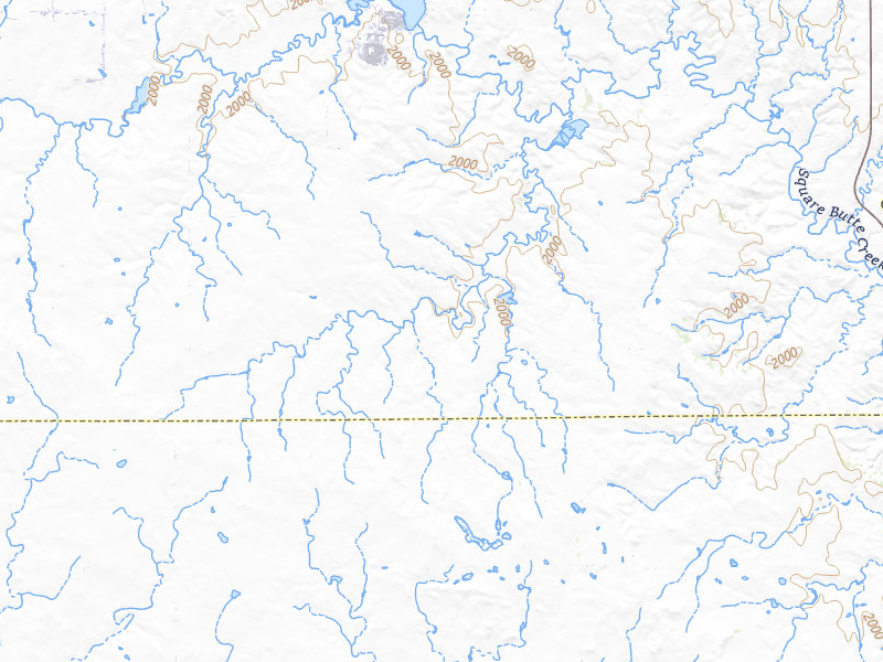 Radar-estimated hail-size map of the storm over New Salem, ND on Jun 29, 2026