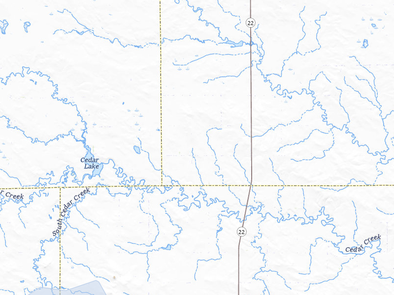 NEXRAD radar-signature map of the hail storm over Reeder, ND on Jul 1, 2026