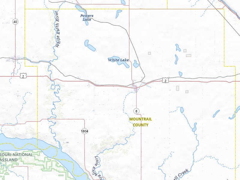 NEXRAD radar-signature map of the hail storm over Stanley, ND on Jun 7, 2026