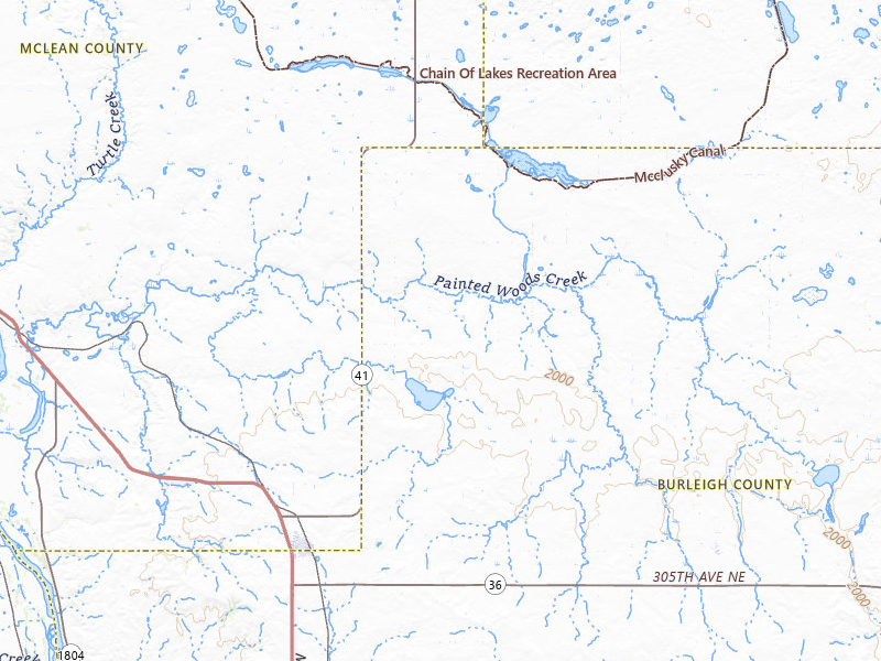 Radar-estimated hail-size map of the storm over Wilton, ND on Jul 19, 2026