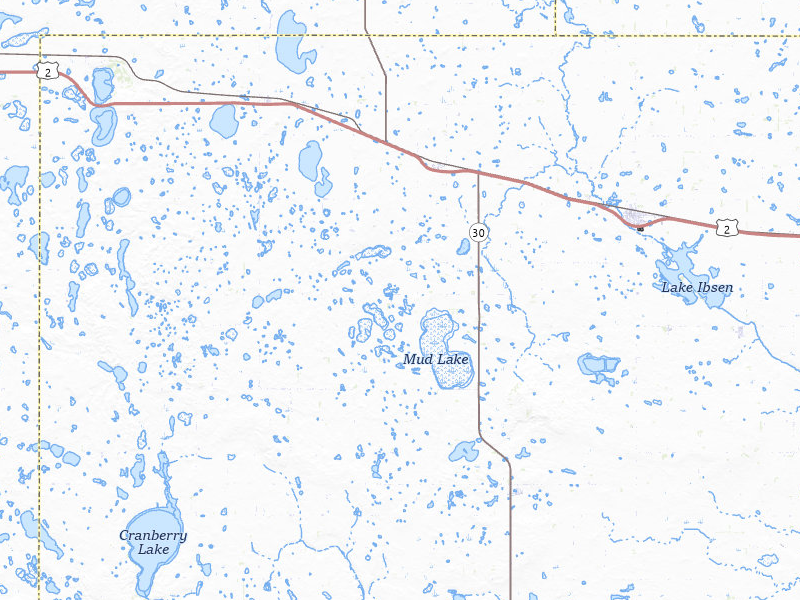 Radar-estimated hail-size map of the storm over York, ND on May 26, 2026