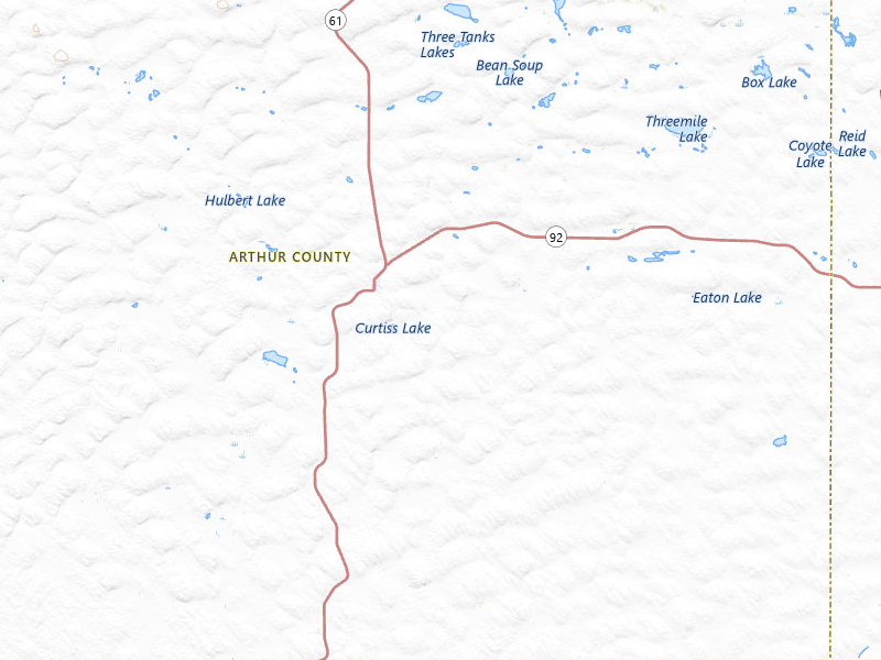 NEXRAD radar-signature map of the hail storm over Arthur, NE on Aug 15, 2026