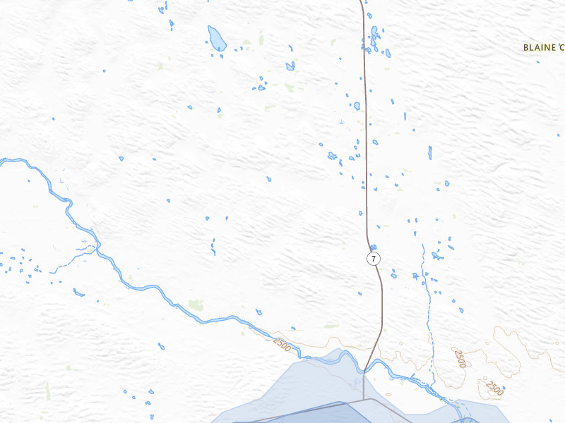 NEXRAD radar-signature map of the hail storm over Brewster, NE on Jul 2, 2026