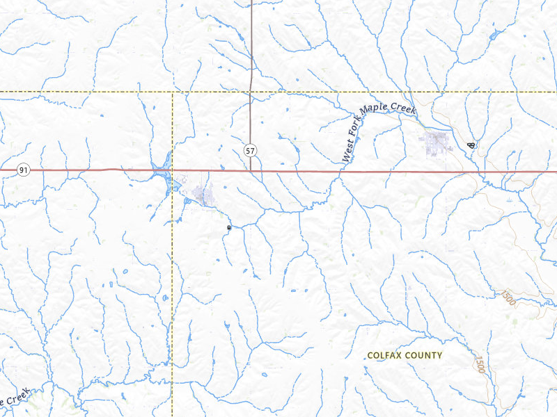 Radar-estimated hail-size map of the storm over Clarkson, NE on Jun 30, 2026