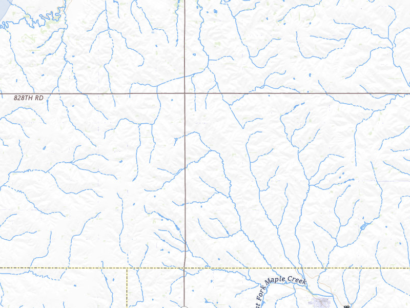 NEXRAD radar-signature map of the hail storm over Clarkson, NE on Jul 30, 2026