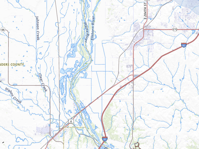 NEXRAD radar-signature map of the hail storm over Gretna, NE on Jul 8, 2026