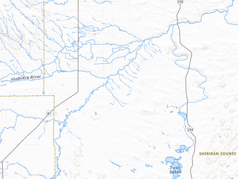 Radar-estimated hail-size map of the storm over Hay Springs, NE on Jun 4, 2026