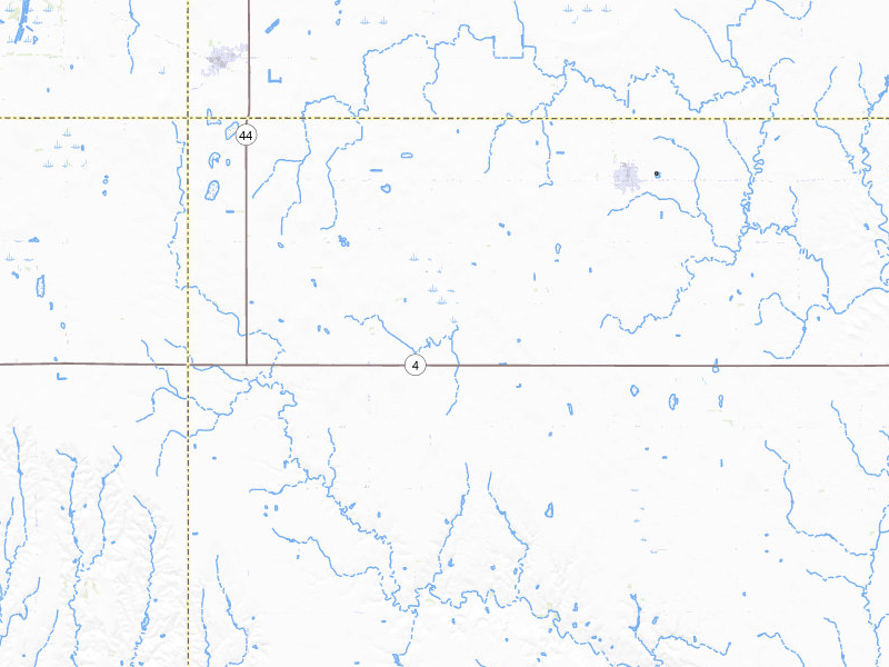 NEXRAD radar-signature map of the hail storm over Hildreth, NE on Jun 9, 2026