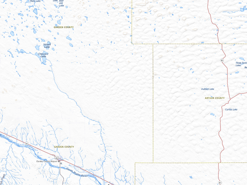 Radar-estimated hail-size map of the storm over Lewellen, NE on Jun 8, 2026