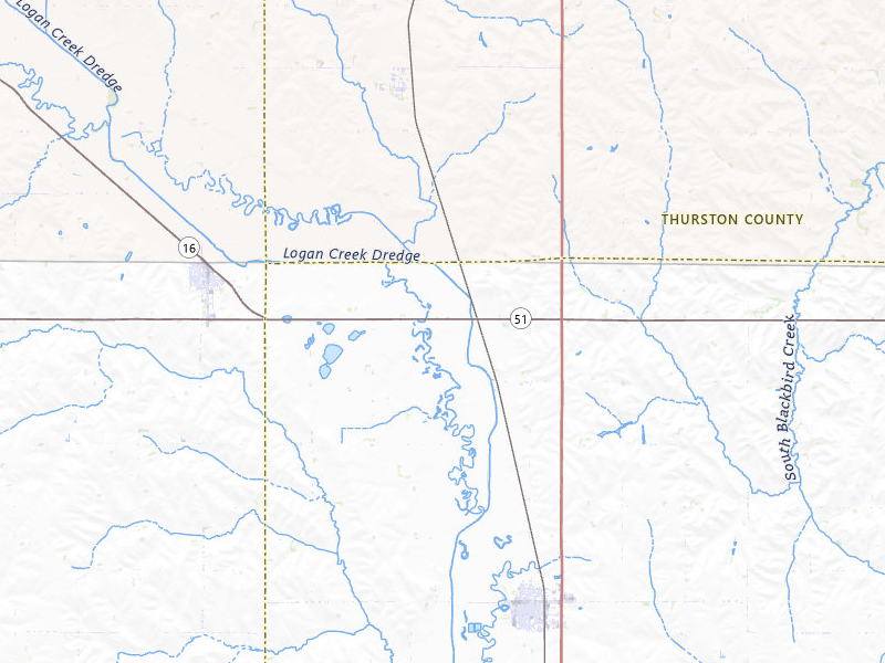Radar-estimated hail-size map of the storm over Lyons, NE on Jul 2, 2026