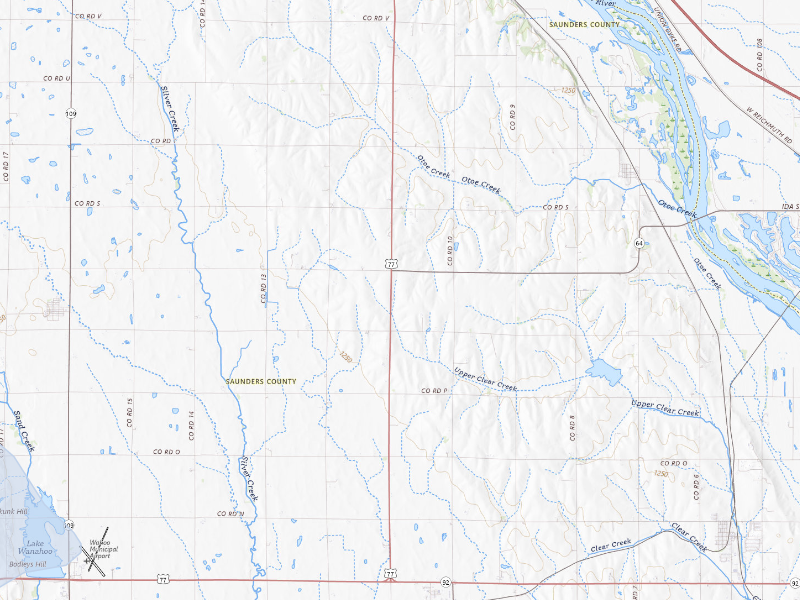 NEXRAD radar-signature map of the hail storm over Mead, NE on Aug 8, 2026