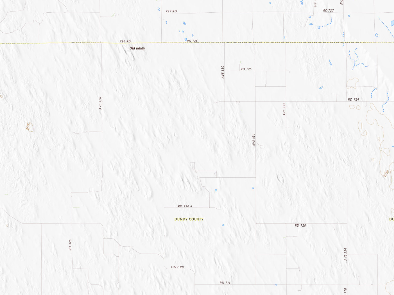 NEXRAD radar-signature map of the hail storm over Parks, NE on Aug 3, 2026