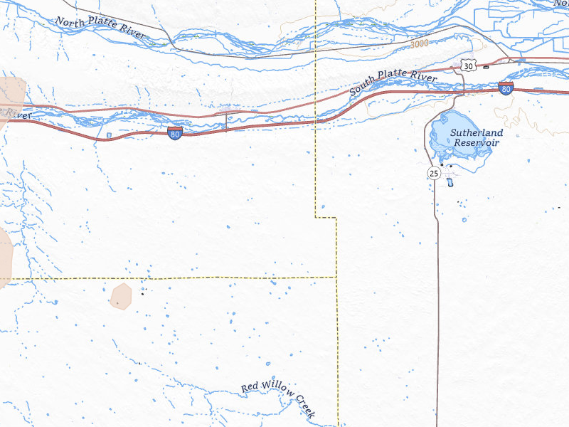 Radar-estimated hail-size map of the storm over Paxton, NE on Jul 29, 2026