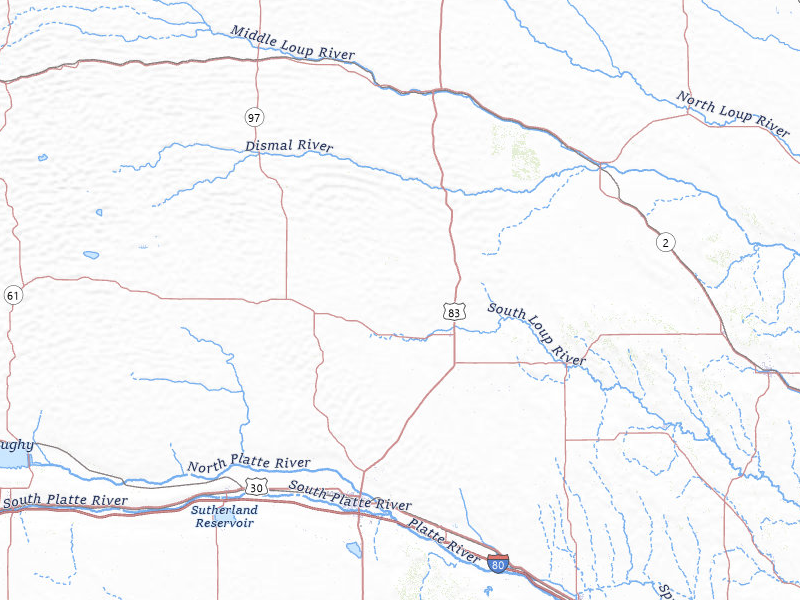 NEXRAD radar-signature map of the hail storm over Stapleton, NE on Jun 9, 2026