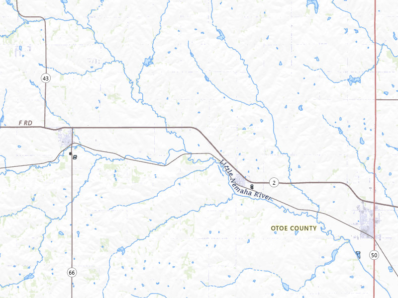 Radar-estimated hail-size map of the storm over Unadilla, NE on May 18, 2026