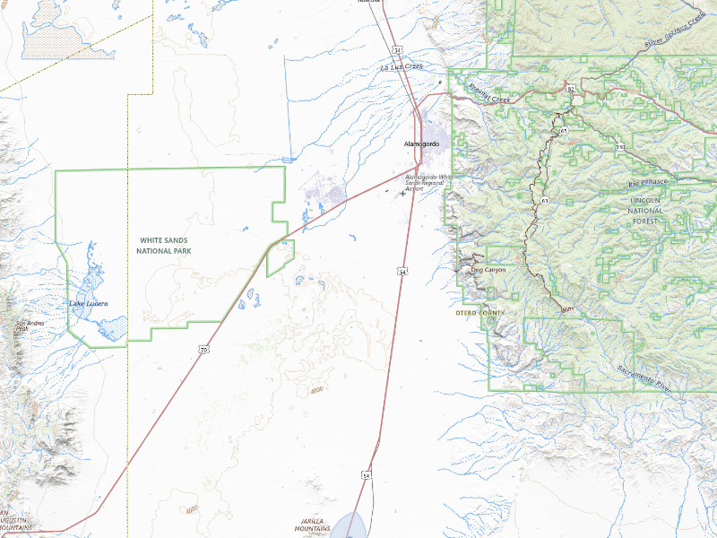 NEXRAD radar-signature map of the hail storm over Alamogordo, NM on Sep 16, 2026