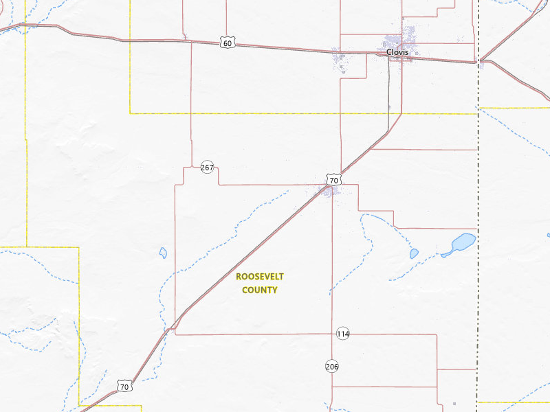 NEXRAD radar-signature map of the hail storm over Portales, NM on Jun 25, 2026