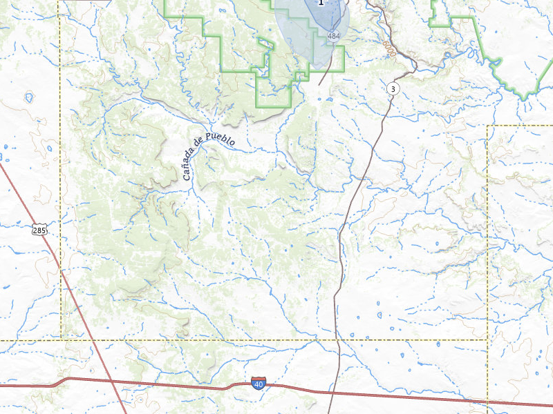 NEXRAD radar-signature map of the hail storm over Ribera, NM on Jul 24, 2026