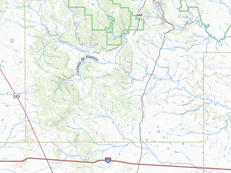 Radar-estimated hail-size map of the storm over Ribera, NM on Jul 29, 2026