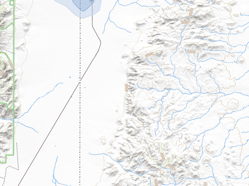 NEXRAD radar-signature map of the hail storm over Rodeo, NM on Jul 28, 2026