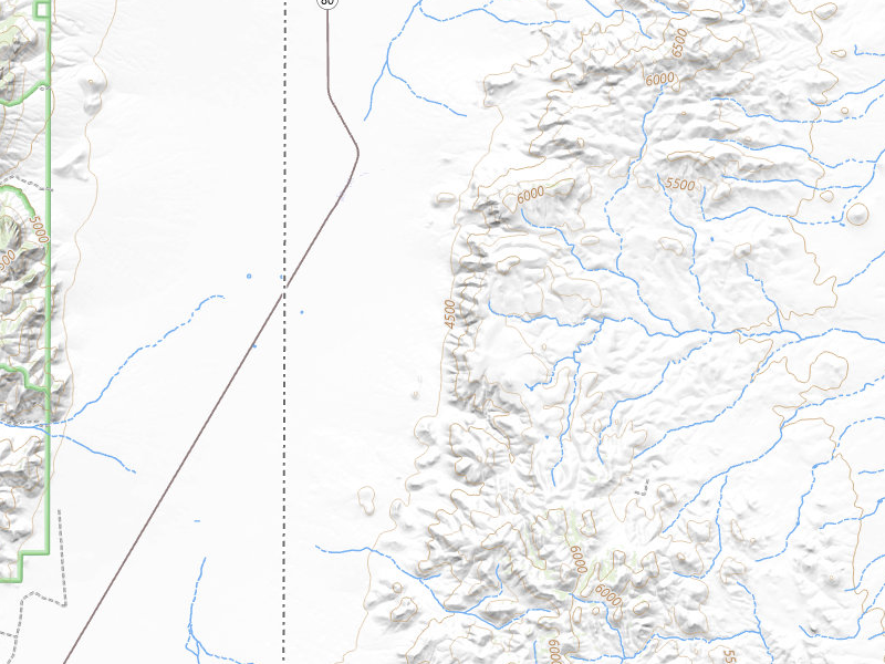 Radar-estimated hail-size map of the storm over Rodeo, NM on Jul 29, 2026