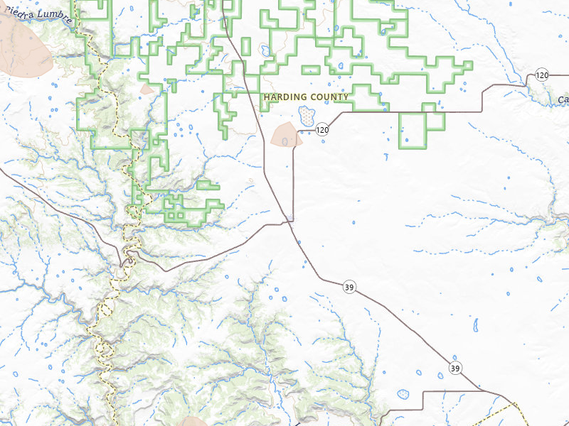 Radar-estimated hail-size map of the storm over Roy, NM on Jul 31, 2026