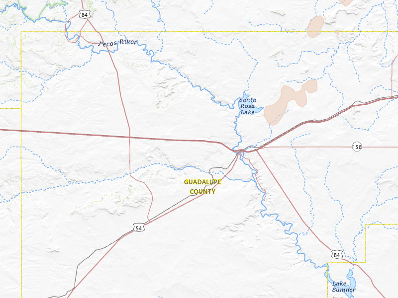 Radar-estimated hail-size map of the storm over Santa Rosa, NM on Jun 5, 2026