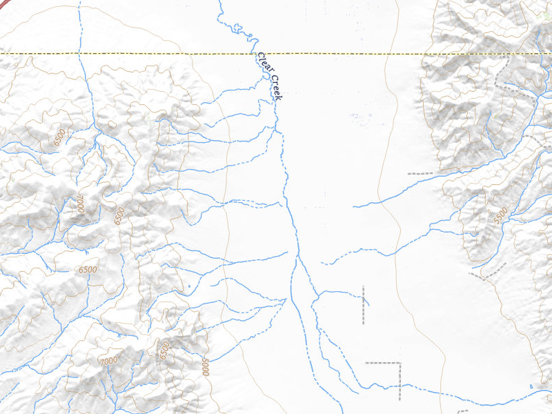 Radar-estimated hail-size map of the storm over Winnemucca, NV on Apr 10, 2026