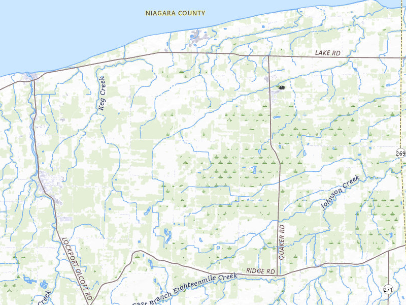 Radar-estimated hail-size map of the storm over Appleton, NY on Jul 1, 2026