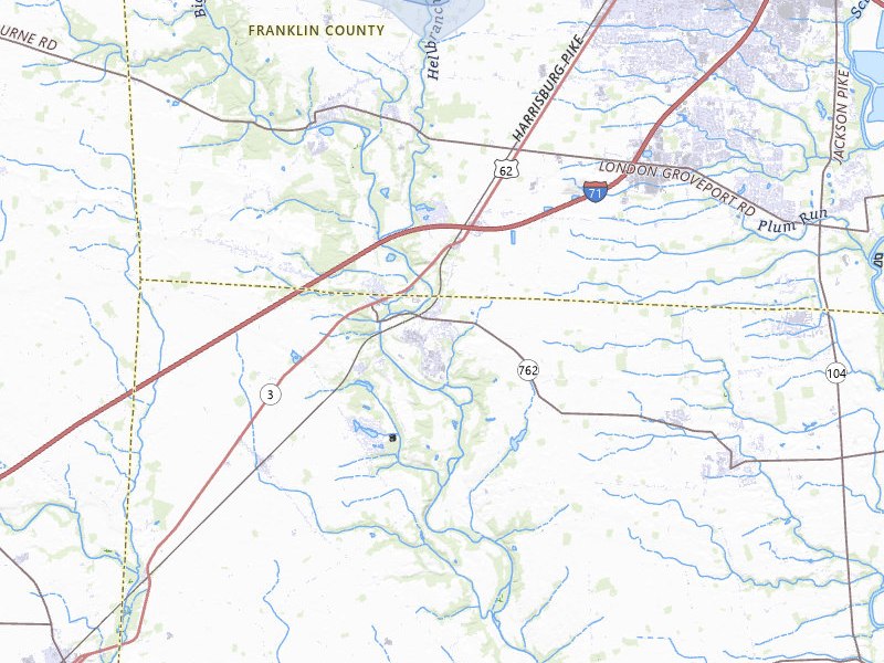 NEXRAD radar-signature map of the hail storm over Orient, OH on Jun 6, 2026
