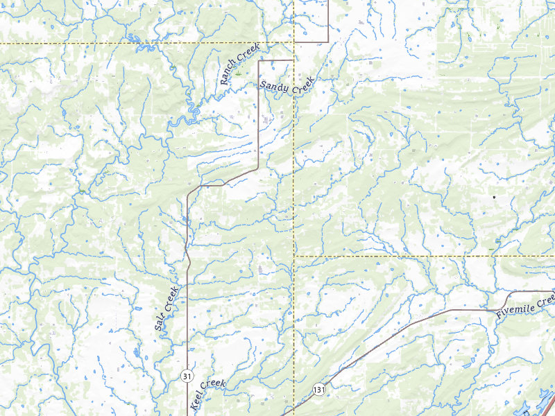 NEXRAD radar-signature map of the hail storm over Coalgate, OK on Mar 4, 2026