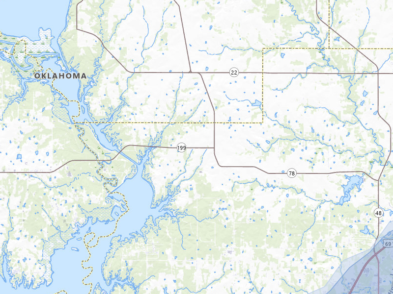 NEXRAD radar-signature map of the hail storm over Durant, OK on Apr 28, 2026