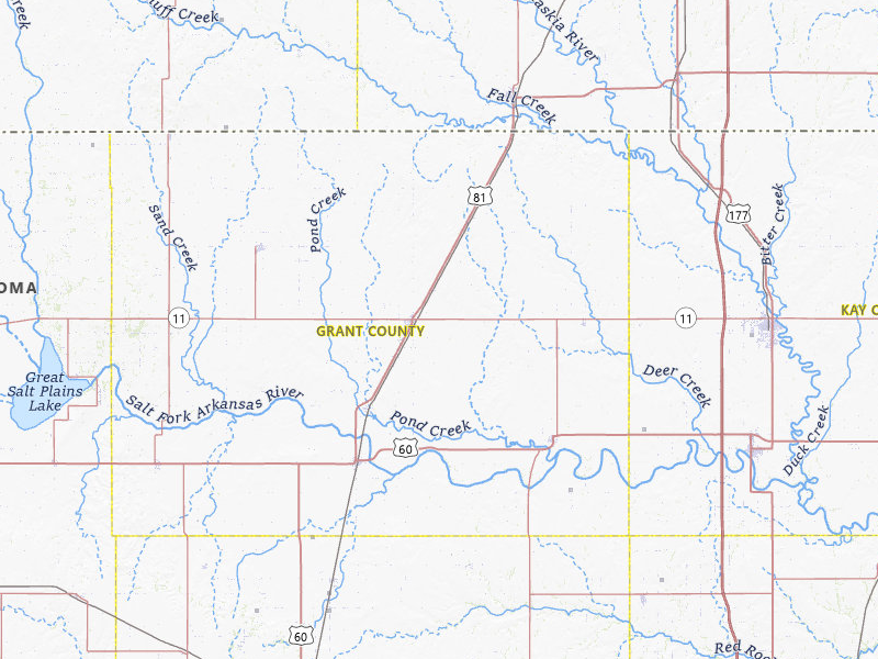 Radar-estimated hail-size map of the storm over Medford, OK on Mar 3, 2026