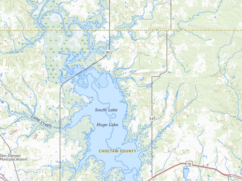 NEXRAD radar-signature map of the hail storm over Sawyer, OK on Apr 28, 2026